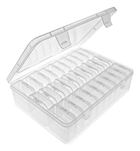Caja Organizadora Transparente, Contenedor De Cuentas, 30