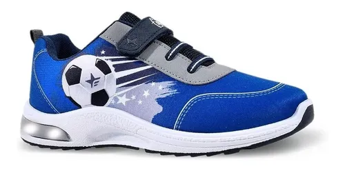 Zapatillas Footy Pop F tbol Ready Ni os Luz Led Al Pisar