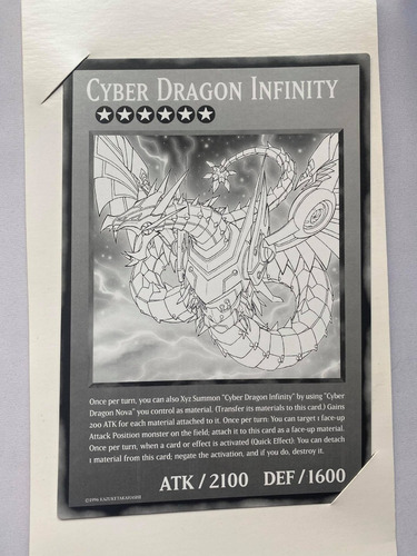 Cyber Dragon Infinity Carta Gigante Común Yugioh