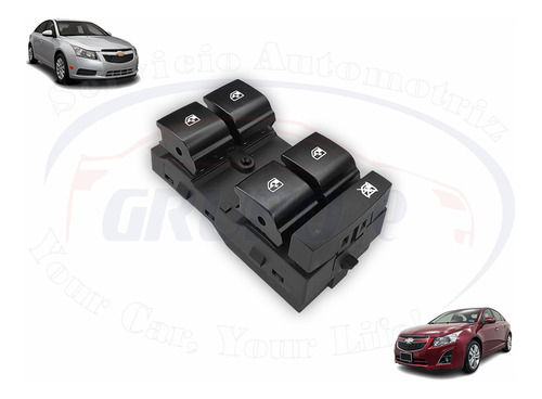 Control Switch Vidrios Cruze 2011 2012 2013 2014 2015 2016