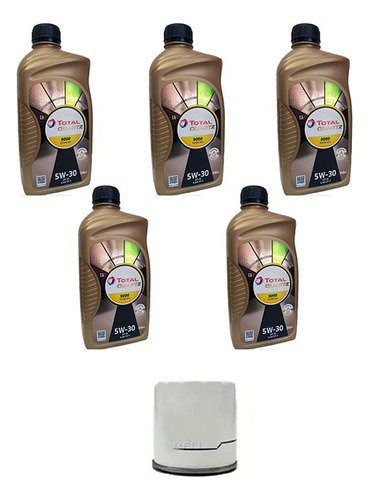 Kit Cambio Aceite Para Renault Oroch 2.0 Aceite 5w30 Total