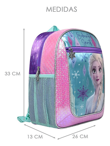 Mochila Unisex Frozen 173670 Textil Morado