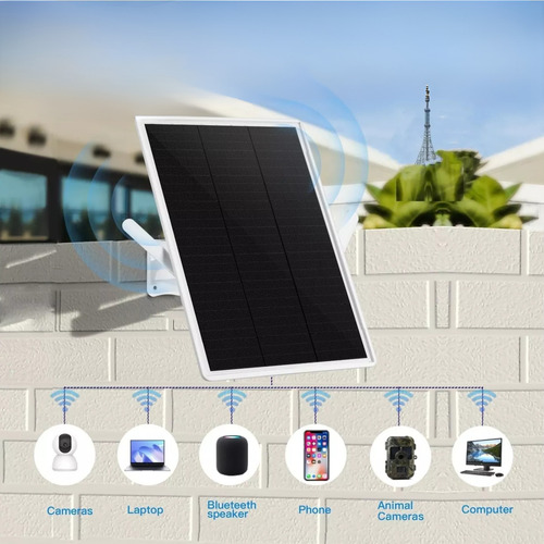 Repetidor De Wifi Solar Autónomo Patio Jardines Aire Libre