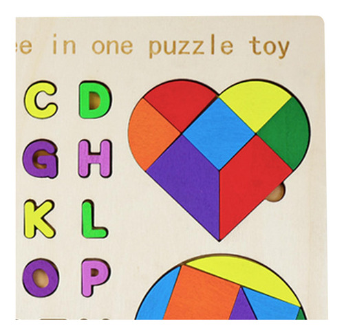 Montessori Conjunto De Brinquedos Quebra-cabeça Prático