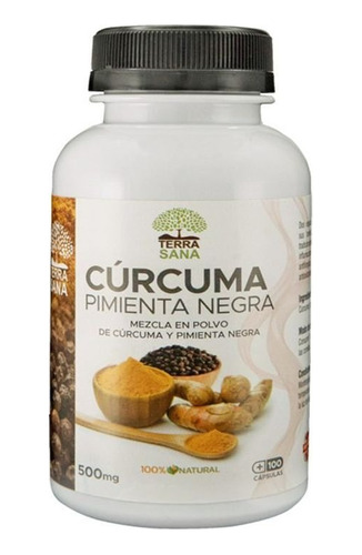 Curcuma Con Pimienta Negra