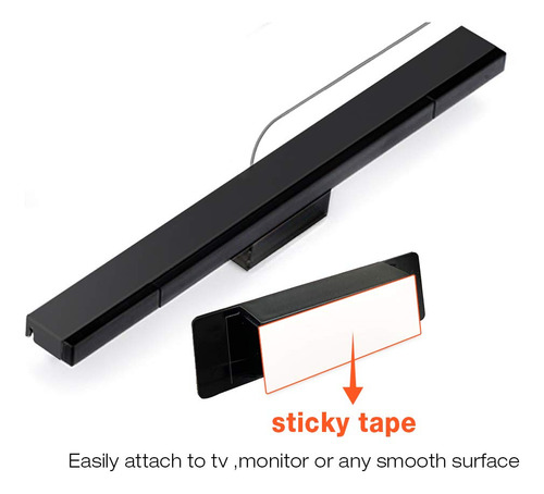 Soonory Usb Wired Wii Sensor Bar, Replacement Infrared Ir Ra