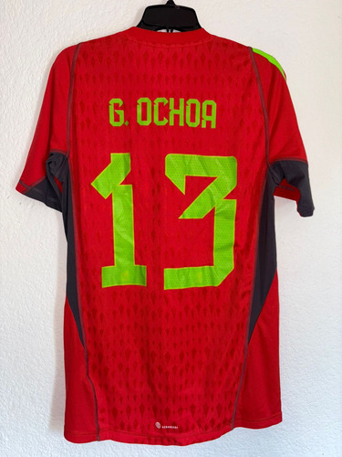 Jersey Mexico Portero Ochoa Talla L Utileria Joya (Usado)