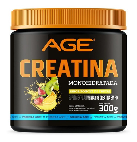 Creatina Monohidratada C/ Sabor 300g - Age