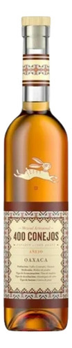 2 Pzs Mezcal 400 Conejos Añejo 700 Ml