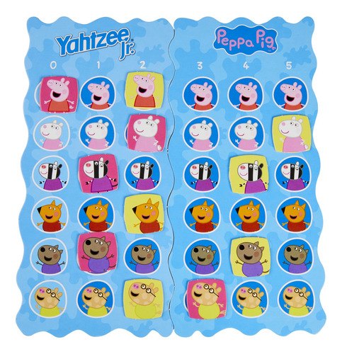 Hasbro Gaming Yahtzee Jr.: Edición Peppa Pig
