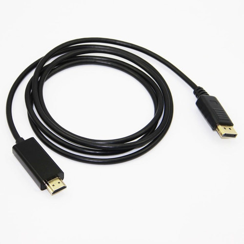 Imagen 6 de 7 de Cable Adaptador Displayport A Hdmi 1,8 Metros 1080p Full Hd