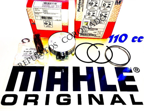 Kit Piston Y Aros Beta 110 Mahle Original Brasil