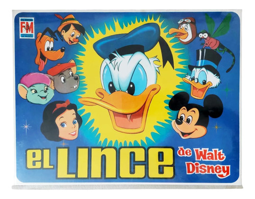 Juego De Mesa El Lince De Walt Disney (impecable, Sin Abrir)