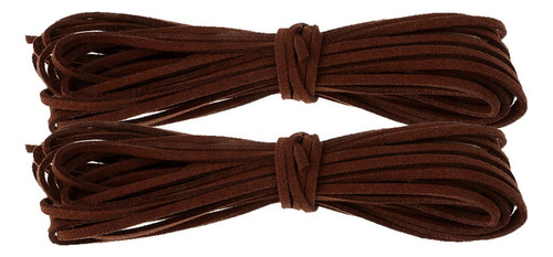 4 Rollos De Cuerda De Cuero De Pu Para Collar Pulsera Diy