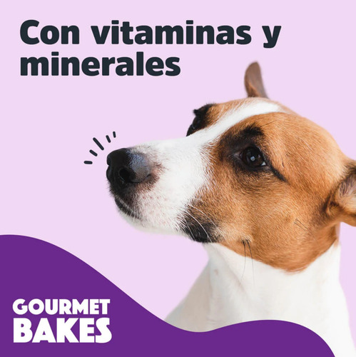 Imagen 4 de 6 de Galletas Para Perros Gourmet Bakes Dulce De Leche