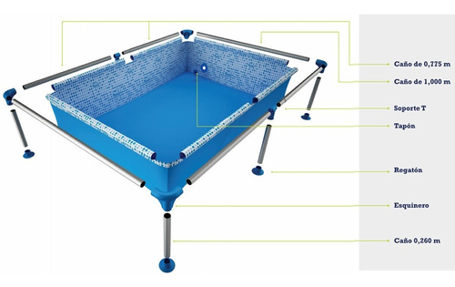 Pelopincho 1010 - 500 L - Azul