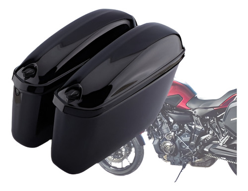 Motorcycle Cruiser Harley Hard Trunk Saddlebags Maletas Para