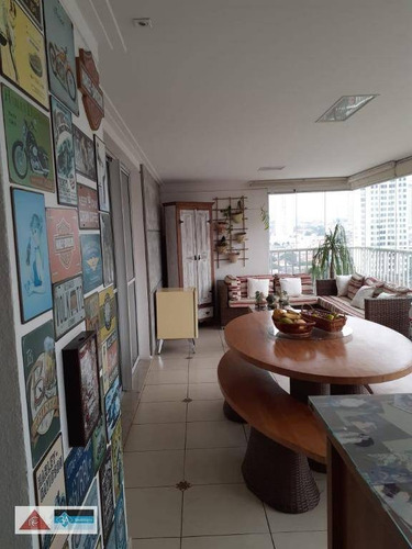 Imagem 29 de 30 de Apartamento Com 3 Dormitórios À Venda, 137 M² Por R$ 1.250.000,00 - Água Rasa - São Paulo/sp - Ap6206