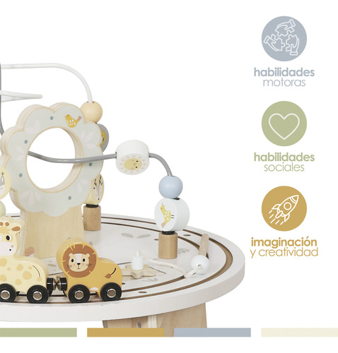 Mesa Infantil Aprendizaje Didactica 7 En 1 Montessori Bandú