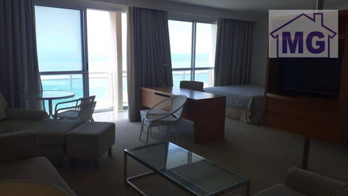 Imagem 3 de 18 de Flat Com 1 Dormitório Para Alugar, 70 M² Por R$ 3.400,00/mês - Glória - Macaé/rj - Fl0018