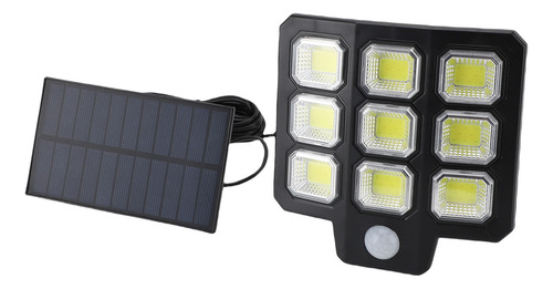 Movimiento Solar Exterior: 240 Led, 3000 Lm, 6500 K, 3 Modos
