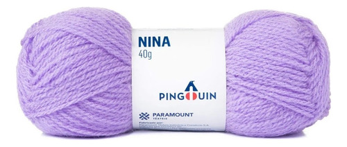 Lã Nina Pingouin 40g - Kit (pacote) Com 5 Novelos  Cor 1447 - Love Speel