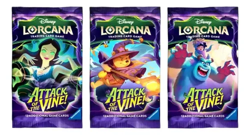 Disney LORCANA ヴァインズ・アタック ブースターBOX Lorcana Disney Booster Box Attack Of The Vine 24 Boosters