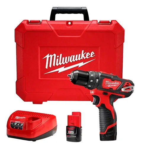 comprar Parafusadeira Furadeira Impacto 2 Bat 12v 2408-259 Milwaukee