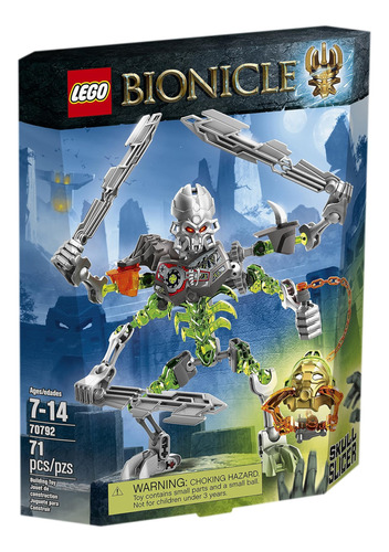 Lego Bionicle Skull Slicer 71 Piezas