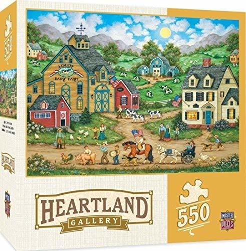 Puzzle Obras Maestras Heartland Libery Granja Parade (550 Pi