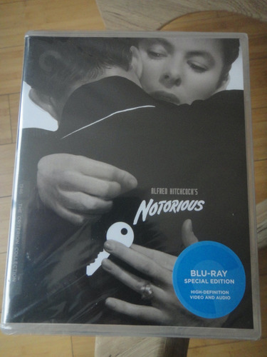 Notorious Hitchcock Criterion Collection Blu Ray Sellado