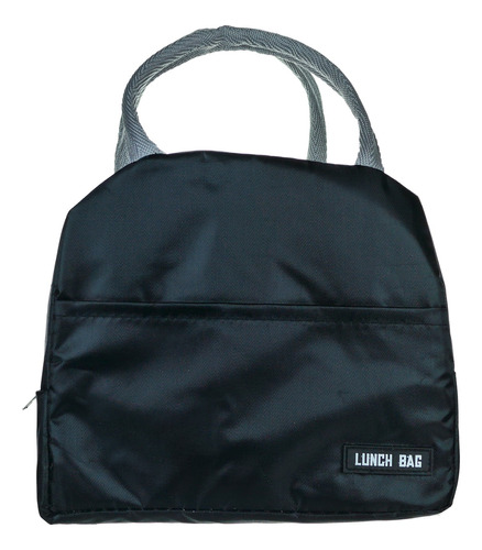 Bolso Lonchera Hermética Lunch Bag Negro 