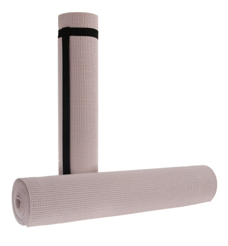 Colchoneta Yoga Mat Pilates 6 Mm Matt Pvc Pilates Aislamiento Termico Gimnasia Color Gris