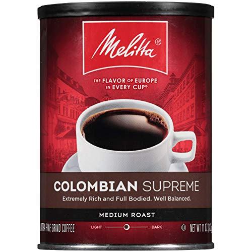 Café Colombiano Melitta Supreme, Tostado Medio, Molido Extra