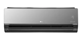 Aire acondicionado LG Dual Inverter Voice Artcool split frío/calor 22000 BTU plateado 220V S4-W24K2RXE