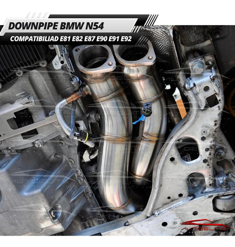Imagen 6 de 10 de Downpipe Bmw 2/3/4 N54 135i 335i E82 E87 E81 E90 E92 E91