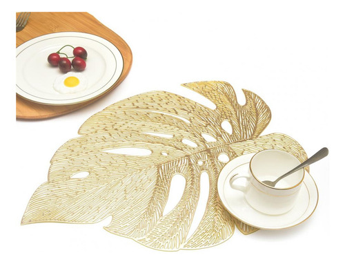 Mantel Individual Con Forma De Hoja Artificial Con Forma De