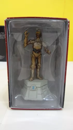 C-3po C3po Xadrez Star Wars Miniatura Coleção