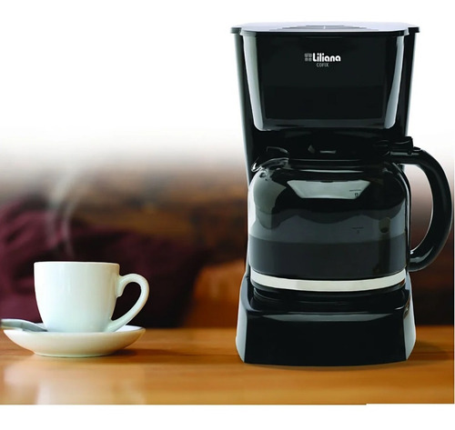 Imagen 4 de 10 de Cafetera Liliana Cofix Ac960 Negra De Filtro 1.8lts 220v