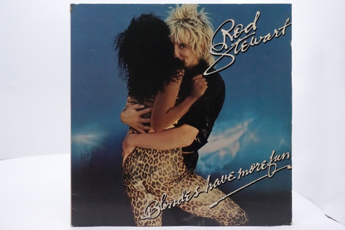 Vinilo Rod Stewart Blondes Have More Fun 1978 1era Ed. Jap