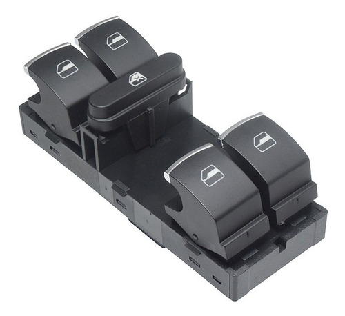 (1) Control Elevador Negro Filo Plata Volkswagen Jetta 11/18