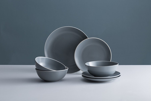 Vajilla 12 Piezas Gris Mason Cash