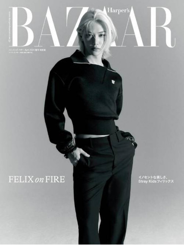Harper's Bazaar - Revista Japonesa 04.24 Felix Skz Original