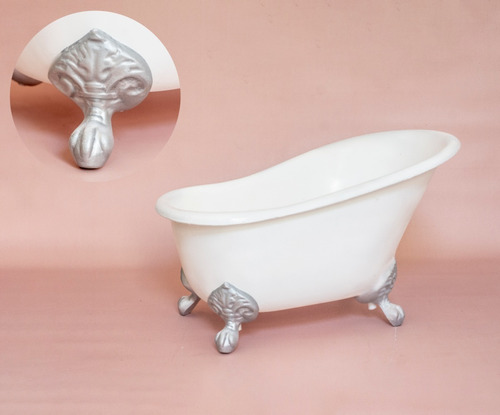 Imagen 2 de 3 de Tina / Bañera De Baño Bebe Patas De León