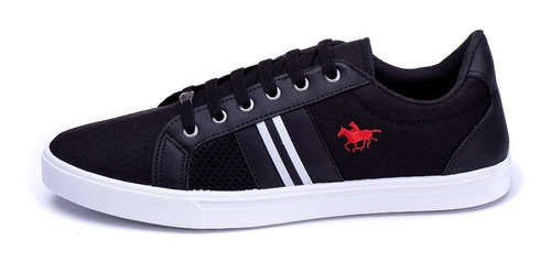 Imagem 4 de 6 de Sapatênis Masculino Branco Polo Sapato Tênis Casual Original