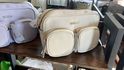 Bolso Guess Bandolera Pennywise Con Cremallera Superior