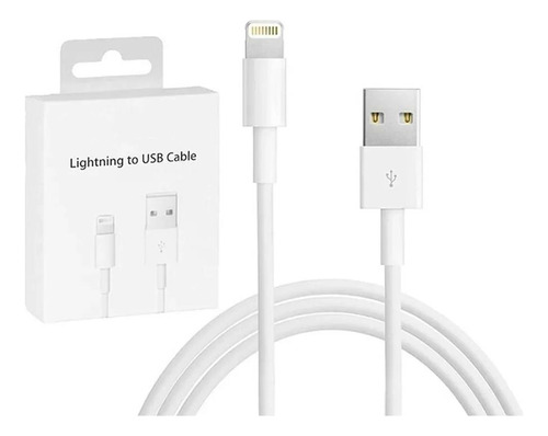Cable Carga Y Datos Lightning Macho Apple Mque2am/a 1m Usb-a