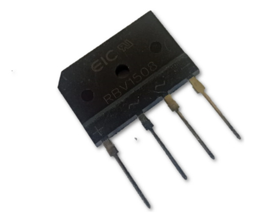 Puente De Diodos Rbv1508 - 800v 15a Pines En Linea