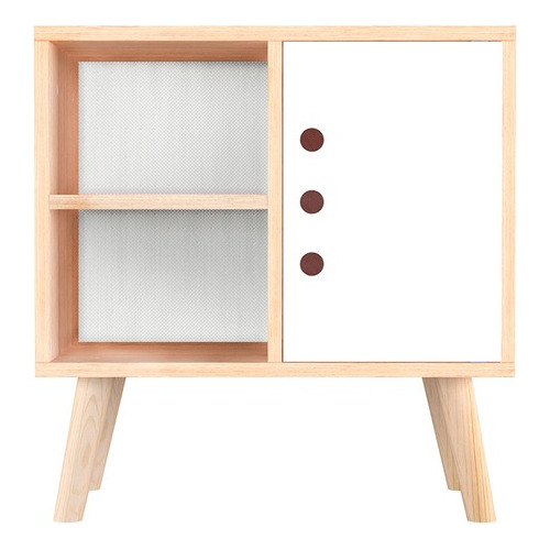 Base Para Cama Individual Plegable Mas Dos Buro Color Negro Jaco