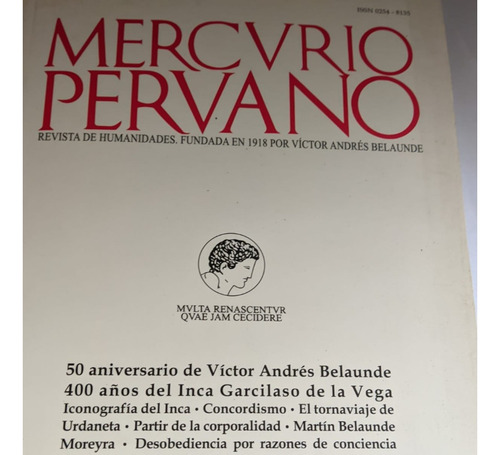 Mercurio Peruano Revista De Humanidades #529- 2016